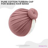 Compact and Stylish Baby Cap (Bun Periwinkle)
